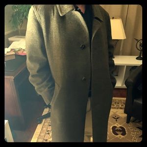 The tweed trenchcoat, Pischl, wool made in Austria